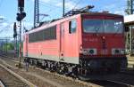155 040-9 am 16.05.14 Durchfahrt im Bhf.