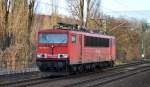 155 070-6 Richtung Berlin-Wedding am 13.01.15 Berlin-Jungfernheide Berliner Innenring.