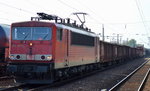 155 261-1 mit gemischtem Güterzug am 16.09.16 Bf.
