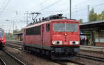 155 134-0 am 25.09.17 Bf. Flughafen Ber5lin-Schönefeld.