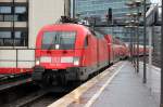 RE1 nach Frankfurt(ODER) mit 182 001 fährt Bhf.