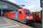 182 001 mit dem RE1 nach Magdeburg am 28.03.15 Hbf.
