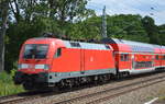 RE5 nach Rostock Hbf.