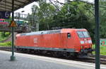 185 051-0 am 20.06.17 Bf. Hamburg-Harburg.
