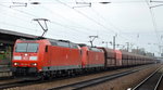 Doppeltraktion 185 185-6 + 185 046-0 mit Erzzug am 14.04.16 Bf.