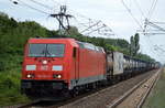 185 281-3 mit Containerzug am 03.08.17 Bf.