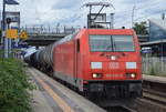 185 232-6 mit Kesselagenzug am 11.09.17 Bf.