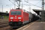 185 362-1 nach Personalwechsel im Bhf.