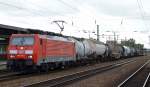 189 001-1 mit einem gemischten Güterzug am 20.09.15 Bhf.