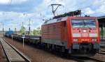 189 011-0 mit einem gemischten Güterzug am 20.09.15 Bhf.