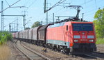 189 012-8 mit einem Güterzug für Stahlcoil-Transporte am 15.09.16 Bf.