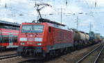 189 061-5 mit gemischtem Güterzug am 14.06.16 Durchfahrt Bf.