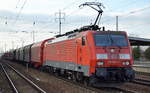 189 060-7 mit einem gemischten Güterzug am 26.01.17 Bf.