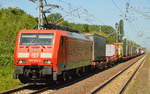 189 005-2 mit KLV/Containerzug am 01.06.17 Bf.