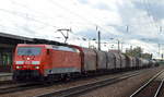189 061-5 mit gemischtem Güterzug am 14.09.17 Bf.