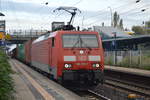 189 019-3 mit Containerzug am 20.09.17 BF.