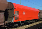 Drehgestell-Flachwagen mit Schiebeplane mit frischer Schiebeplane für Coil-Transporte mit der Nr.