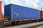 Containertragwagen der DB Tochterges.
