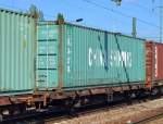 Containertragwagen mit der Nr.