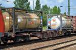 Containertragwagen der DB mit der Nr.
