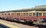 Flachwagen der DB mit der Nr.