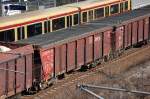 DB SCHENKER Drehgestellwagen mit Rolldach eingestellt mit der Nr.