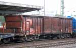 Wagen mit Rolldach der DB eingestellt mit der Nr.