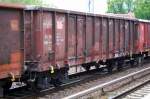 Offener G�terwagen der DB eingestellt mit der Nr.