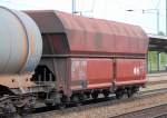 Offener Sch�ttgutwagen der DB eingestellt mit der Nr.