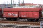 Offener Sch�ttgutwagen der DB mit Kohle bef�llt, eingestellt mit der Nr.