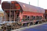 Offener Sch�ttgutwagen mit vier Rads�tzen der DB eingestellt mit der Nr.