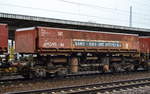 Älterer Vierachsiger Schüttgutkippwagen der DB mit der Nr.