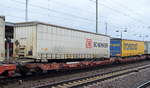 Gelenk-Taschenwagen der DB mit der Nr.