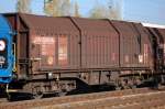 Teleskophaubenwagen der DB mit vier Rads�tzen eingestellt mit der Nr.