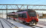 RB24 nach Eberswalde mit 442 638 am 05.01.17 Betriebshaltestelle Berlin-Schöneweide.