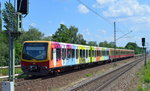S41 Ringbahn der Berliner S-Bahn mit u.a.