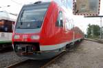 Interessanterweise stand der Prototyp 612 901/902 (Bj.2000) des zweiteiligen Regionalbahn-Neigezuges der DB Systemtechnik auf dem Werksgel�nde des Bombardierwerks Hennigsdorf.
