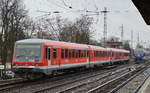 Der Kulturzug zwischen Bahnhof Lichtenberg via Ostkreuz, Cottbus, Forst nach Wrocław (Breslau) hier auf dem Rückweg nach Berlin-Lichtenberg mit 628 652 + 928 657 am 23.02.17 Berlin-Karow.