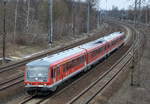 928 633 + 628 ??? Richtung Bf. Berlin-Lichtenberg am 06.03.17 Berlin-Gehrenseestr., Brücke.