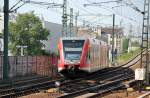 RE6 nach Berlin-Gesundbrunnen mit zwei DB Stadler GTW der BR 646 am 29.06.12 Berlin-Wedding.