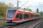 Ein Stadler Gtw Doppelgespann fährt zur Bereitschaft zum Einsatz als RE66 nach Szczecin Glowny zum Bf.