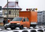 VW Transporter der Autobahnmeisterei Berlin, 17.01.13 Berlin-Beusselbr�cke.