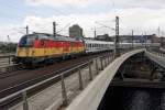370 005 im Deutschland-Outfit,  nat�rlich  die sch�nste der f�r die EM 2012 beklebten  polnischen  Loks? Ich sage ja und freute mich nat�rlich �ber das Auftauchen am 2.6.2012 in Berlin mit EC 44.