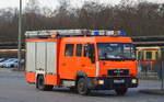 Älteres LHF 16/16 auf MAN 10.224 Fahrgestell FF Marzahn am 01.03.17 Berlin-Marzahn.