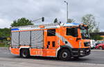 L�sch- und Hilfeleistungsfahrzeuge (LHF), ein  LHF 20/12 DLS der Berliner Feuerwehr (Pankow) am 15.06.26 Berlin Marzahn.
