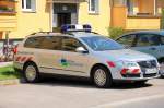 VW Passat Kombi der Berliner Wasserbetriebe der EINSATZLEITUNG am 23.04.11 Berlin-Pankow.