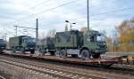 Flachwageneinheit mit abgesenktem Fußboden vom Einsteller TRANSWAGGON mit der Nr.
