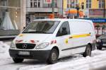 MB Transporter der BVG des Betriebsdienstes, 29.01.10 U-Bhf.