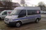 Ein FORD TRANSIT als Krankentransportfahrzeug der Fa.
