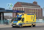 MB Sprinter mit Kastenmodul Rettungsfahrzeug der Fa.